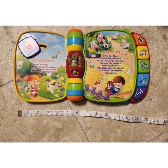 V-Tech Musical Rhymes electronic interactive book - Picture 4 of 14